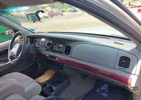 2000 Mercury Grand Marquis Gs from USA, damaged, VIN 2MEFM74W2YX7FFIJD